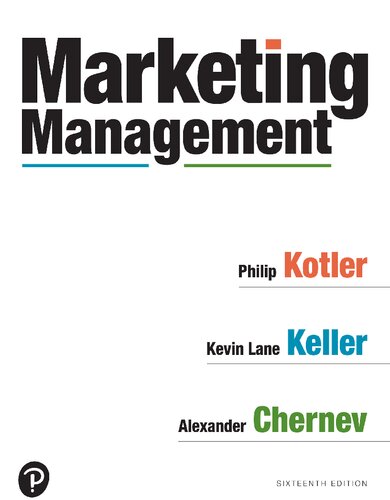 Marketing Management [RENTAL EDITION] - Philip Kotler, Kevin Keller, Alexander Chernev - 9781292405254
